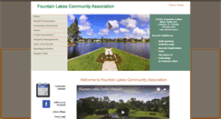 Desktop Screenshot of fountainlakesestero.com